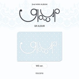 RESCENE - 2ND MINI ALBUM [GLOW UP] (WE VER.) (QR VER.) - RESCENE - 2ND MINI ALBUM [GLOW UP] (WE VER.) (QR VER.)