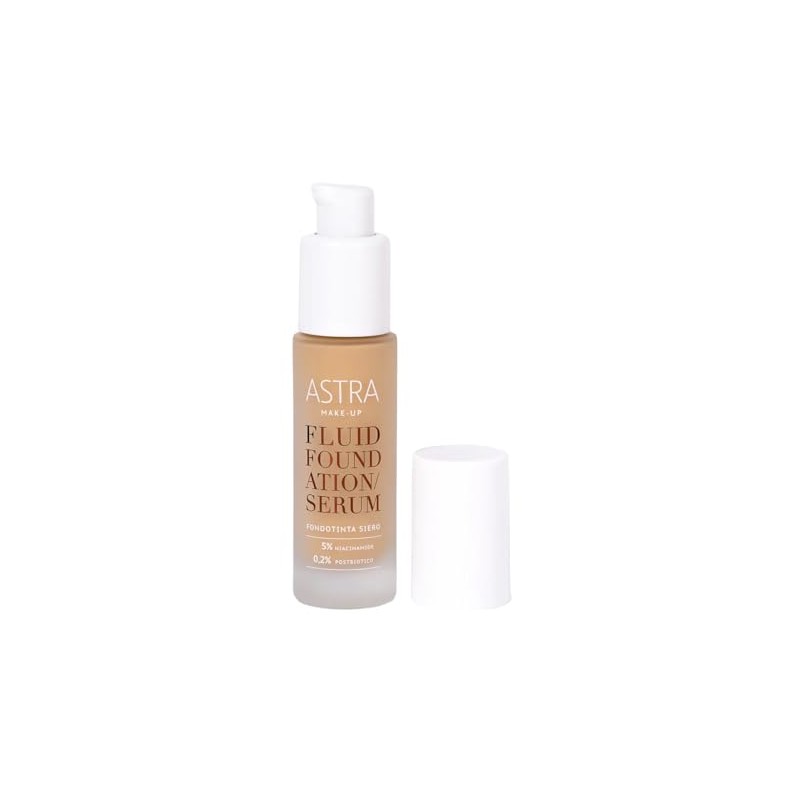 Astra Fluid Foundation Serum, Multifunctional Foundation Serum (05-TAN, 19 ml)