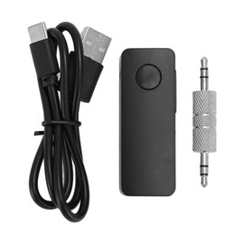 Bluetooth Transmitter Receiver Bluetooth 5.3 Car Audio Stereo Headphone Speakers Wireless Adapter with 3.5mm AUX Jack