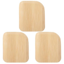 3 piezas de raspador de sartén de bambú para sartén de hierro fundido, limpieza de utensilios de cocina, resistentes al calor, raspadores de cocina pa