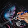 Master Airbrush Multi-Purpose Precision Dual-Action Siphon Feed Airbrush Gun with