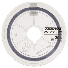 ヤマトヨテグス(YAMATOYO) ハリス フロロハリス カモフラージュ フロロカーボン 30m 2.0号 8lb グレー