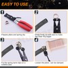 Rustark 121Pcs 12 Different Sizes 7-22mm Spring Band Hose Clamps