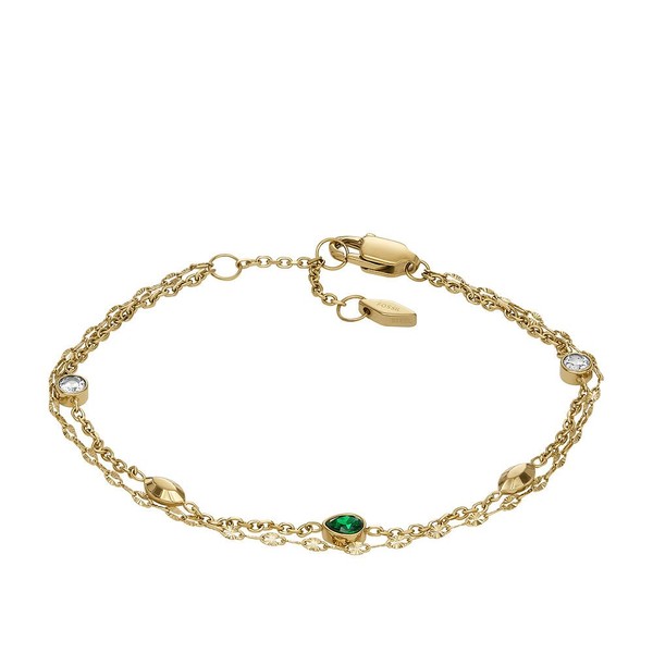 Fossil Sadie Women's Stainless Steel Bracelet with Lobster Clasp, Stainless