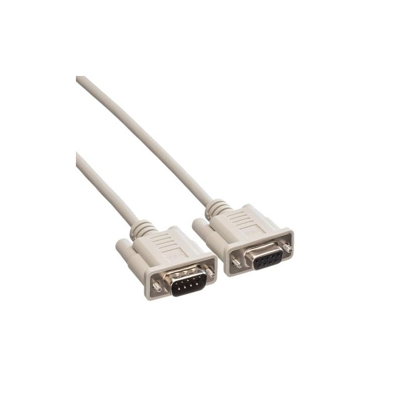 ROLINE RS232-Kabel 9pol ST-BU, 1,8 m