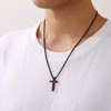P.BLAKE Baseball Cross Necklaces for Boys Kids Men, Stainless Steel