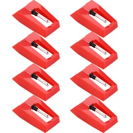 8 Pieces Record Player Needle Turntable Diamond Replacement Stylus Needles for Vinyl Record Player