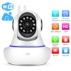 1MP 720P WIFI PTZ Camera HD Dual Antenna Baby Monitor