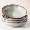 8.5'' Ceramic Pasta Bowls, 36oz Stoneware Salad Bowls Set of