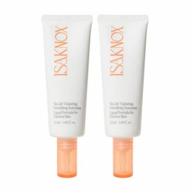 ISA KNOX Nox Lab Vita Lasting Smoothing Sun Cream 50ml x 2 / 이자녹스 녹스랩 비타래스팅 스무딩 선크림 50ml 2개