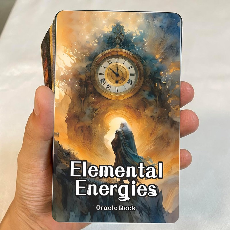 Elemental Energies Oracle Tarot Cards, Oracle Cards and Tarot Cards