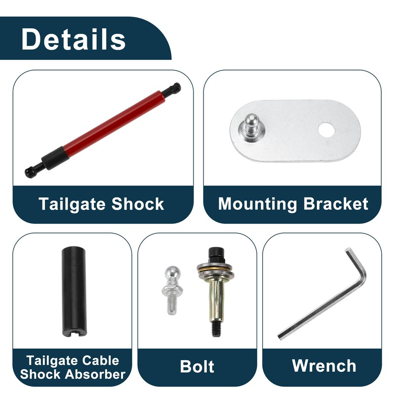 TUCKBOLD Tailgate Assist for RAM HD 1500 2500 3500 2010-2022