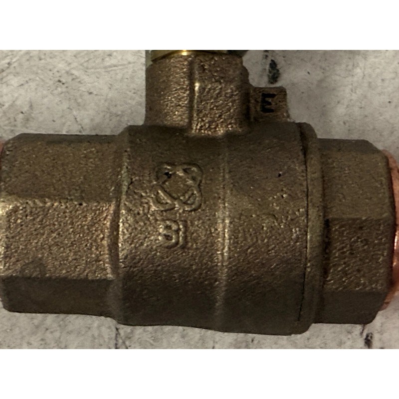 NIBCO HydraPure 3/4" Press Ball Valve (574599) Lead-Free Bronze CLPC585-80-LF
