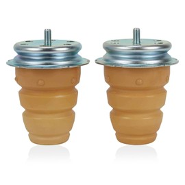 Stop Buffer Rubber Bearings 2 Pieces Spring Plate Stop Buffer Leaf Spring Travel Limiter Spring Rubber Stop Damper Jumper Rear Axle Compatible with Citroen Jumper 230 Ducato 230 Boxer 230