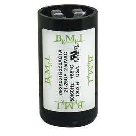 21-25 uF x 220/250 VAC - Well Pump Motor Start Capacitor - BMI Replacement # 092A025B250AC1A - Made in The USA