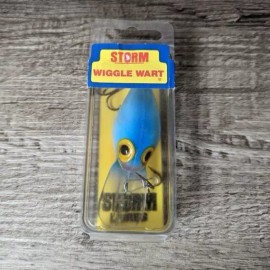Storm Vintage Storm Pre-Rapala Wiggle Wart V88 BLUE Crank Bait Fishing Lure🍒 SEALED