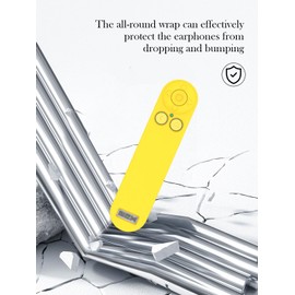 Case for Nex Playground Remote, Soft Protective Shockproof, Kids Friendly,BOVUGAC Silicone Case Cover for Nex Playground Game System Remote 2024 with handstrap-Yellow