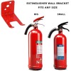 ISOP Universal Fire Extinguisher Cabinet Storage and Brackets - Fire