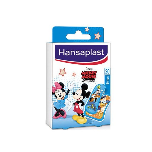 Hansaplast Mickey & Friends Adhesive Pads 20 Items
