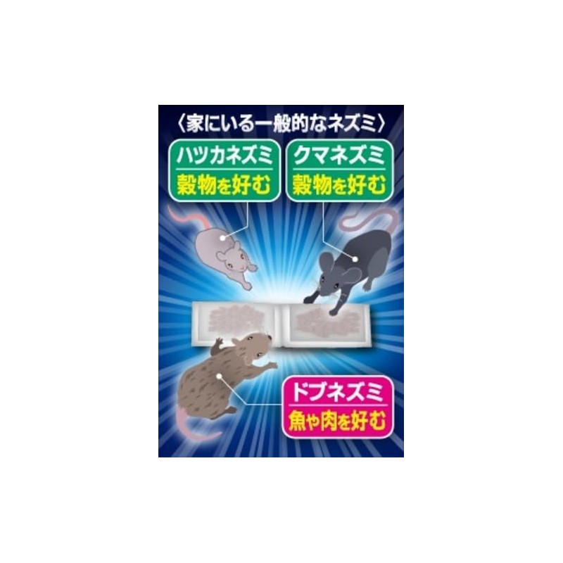 Fumakilla Raticide Drades Power Mass Extermination Strong Attraction Nest Extermination