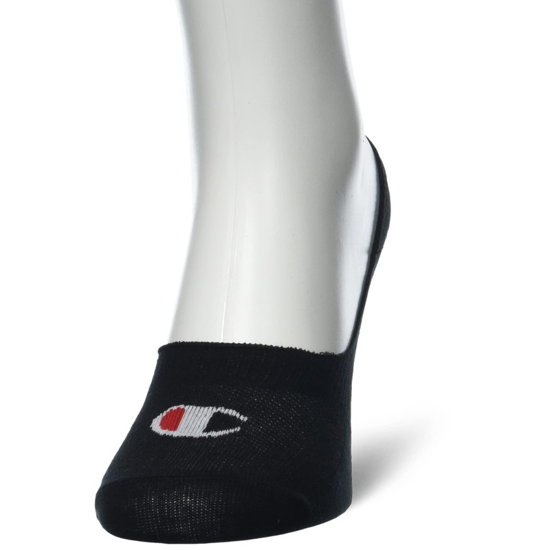 Champion Unisex Casual Socks (Pack of 2), black