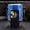 VANPHY Drum Stick Bag Set Include 5 Pair Drum Sticks