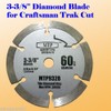 MTP 6x 3-3/8-inch 10mm Arbor Carbide Tip/HSS/ Diamond Circular Saw