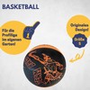 Best Sport Unisex Child Team Basketball - Black/Orange, Size 5