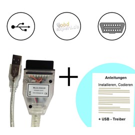 MaxDia Diag2+ - D-CAN - Diagnose-Interface - Für E-Modelle ab Baujahr 2007