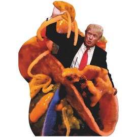 H38287 Taco Trump Meme Cardboard Cutout Standee Standup