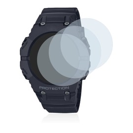 brotect 3 x Anti-Glare Tempered Glass Film Compatible with Casio G-Shock GA-B001 Protective Glass Protective Film Matt [Extremely Scratch-Resistant 9H, Anti-Reflection