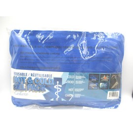 Unbranded Deluxe Body Therapy Adjustable Cover Gel Wrap with Reusable Hot/Cold Gel Pack