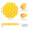 Dog Silicone Snuffle Mat, Pet Food Flower Design Slow Feeder