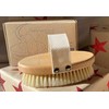 Stephanie Franck Beauty Dry massage brush made of natural bristles