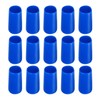 Rebower 50 Pack Screw Thread Protector Cover Rubber End Caps,