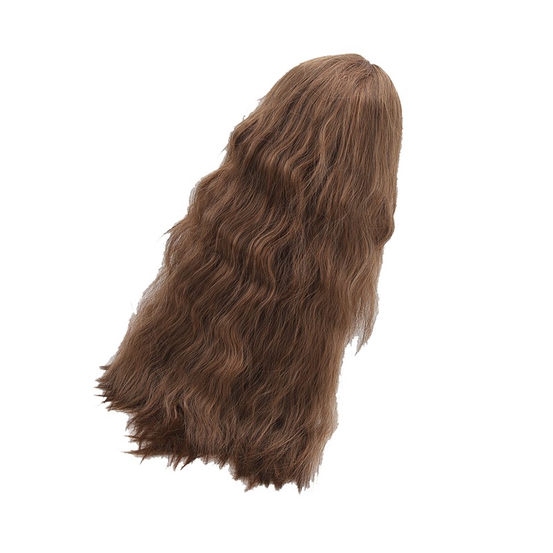 Women Long Curly Wigs Central Parting Universal Wig Headgear for