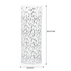 Umbrella Stand Rack for Entryway Metal Hollowed Freestanding Round Umbrella