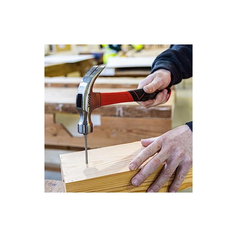 TIMCO - Claw Hammer - Fibreglass Handle (Size 16oz -