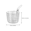 MAGICLULU Spaghetti Strainer Spoon Stainless Steel Food Strainer Noodle Strainer