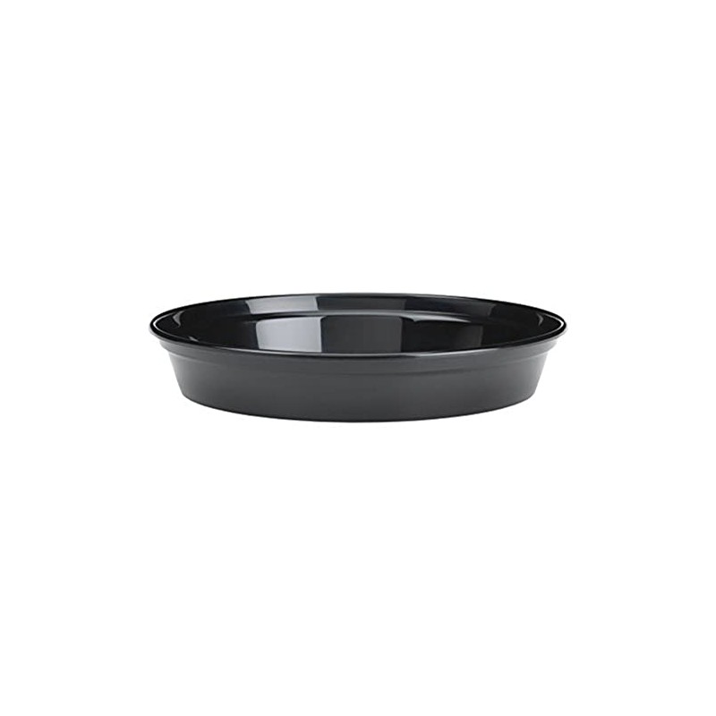Stewart 4840005 7.6-10 cm Flower Pot Saucer - Black (Pack
