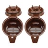 Ground Coffee Brew Basket Filter, 2Pcs Coffee Brew Basket Replacement