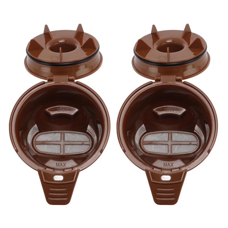 Ground Coffee Brew Basket Filter, 2Pcs Coffee Brew Basket Replacement
