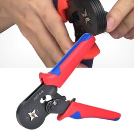 Crimper Pliers, HSC8 6-4A Self-Adjusting Ratchet Crimping Pliers 0.25 ~ 10 mm² AWG23-10