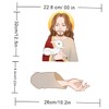 FELTECHELECTR Jesus Shepherd Car Wiper Decal Removable Sticker for Left