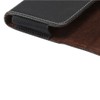 DFV mobile - Horizontal Leather Holster with Belt Loop for