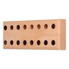 Plier Organizer Pine Wood Display Stand Base Wooden Cutter Holder