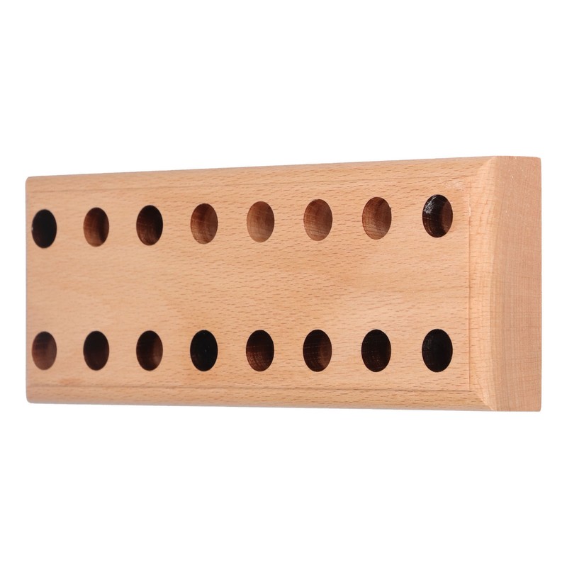 Plier Organizer Pine Wood Display Stand Base Wooden Cutter Holder