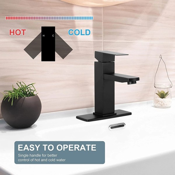 Unbranded Bathroom Basin Faucet Waterfall Single Handle Vanity Sink Mixer