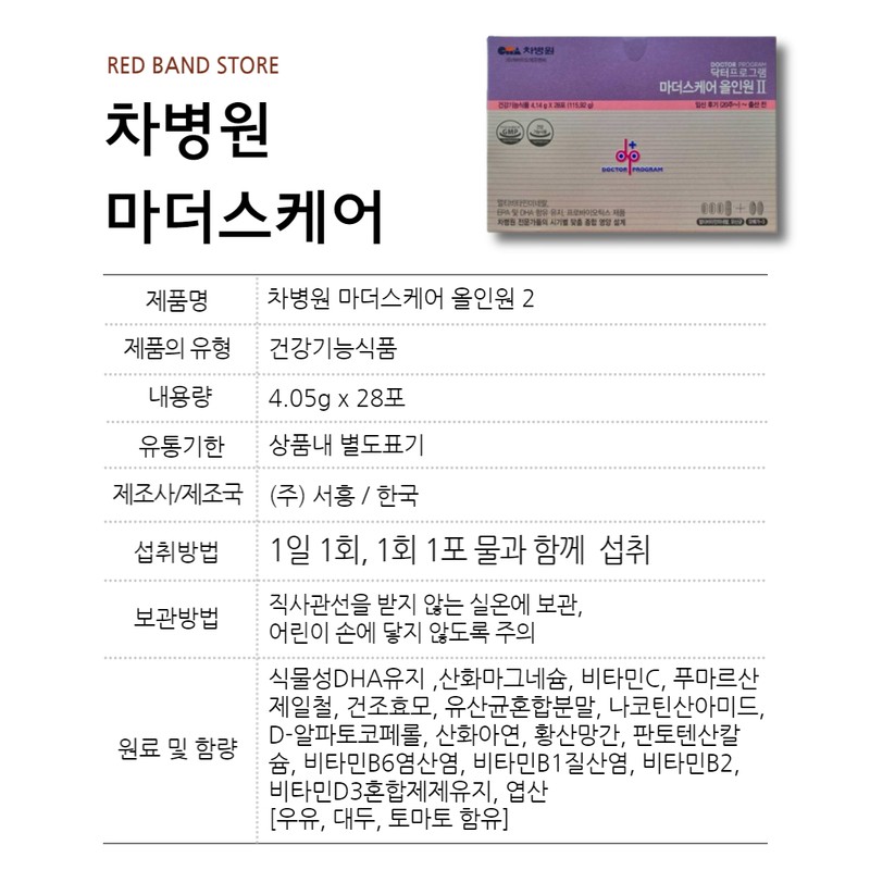 doctor program Cha Hospital Doctor Program Mother’s Care All-in-One 2