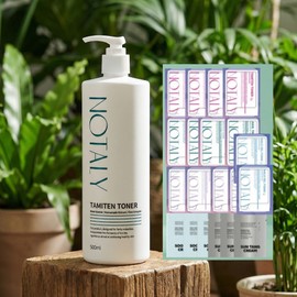 Notali Tami Ten Toner 500ml Moisture Calming Halogel Foam 30g + Additional Sample / 노탈리 타미텐 토너500ml 수분 진정 할로겔 폼30g+추가샘플